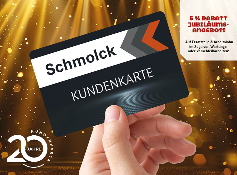 20 Jahre Schmolck Kundenkarte