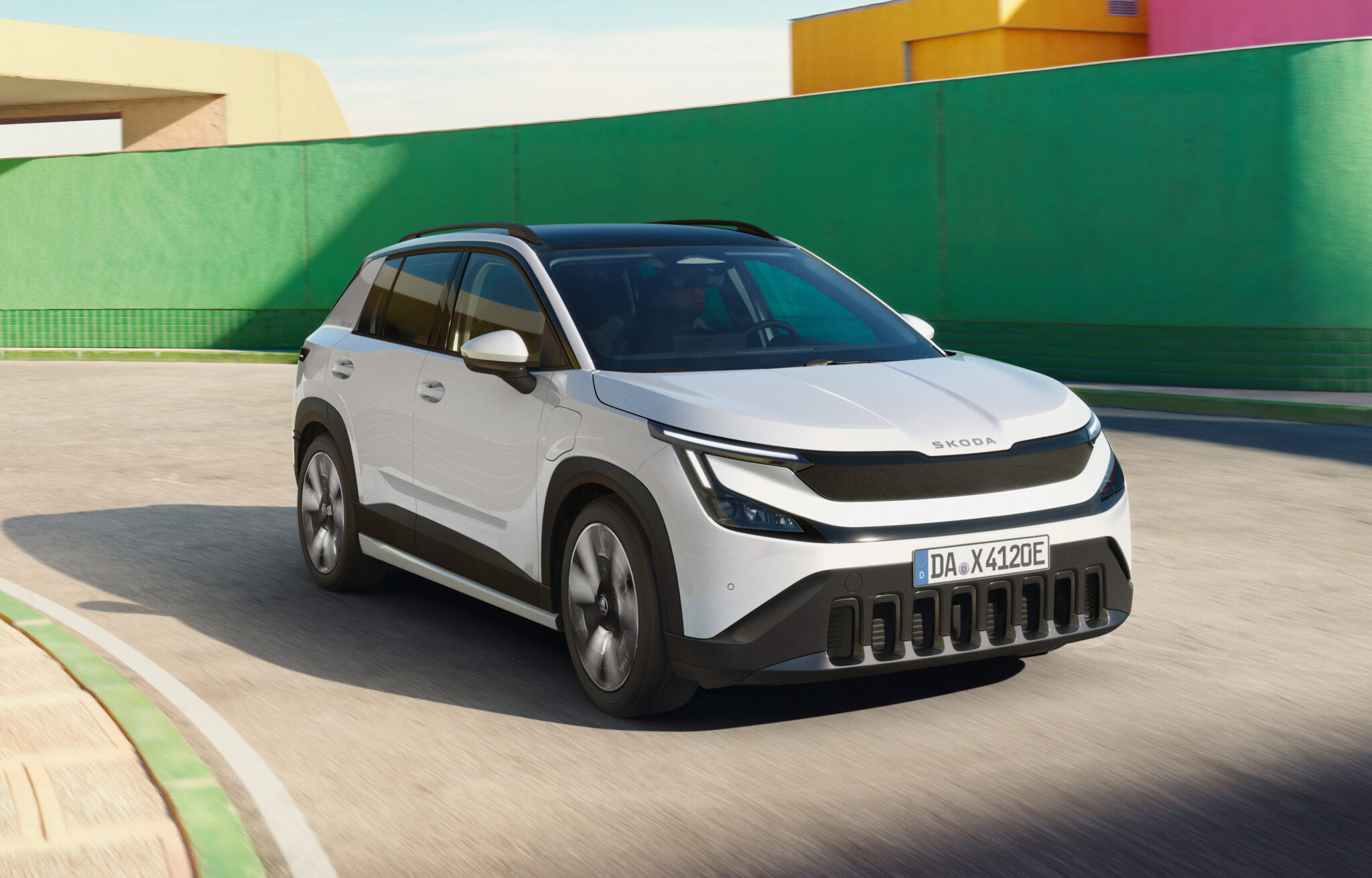 Auf dem Bild ist der neue Skoda Epiq zu sehen