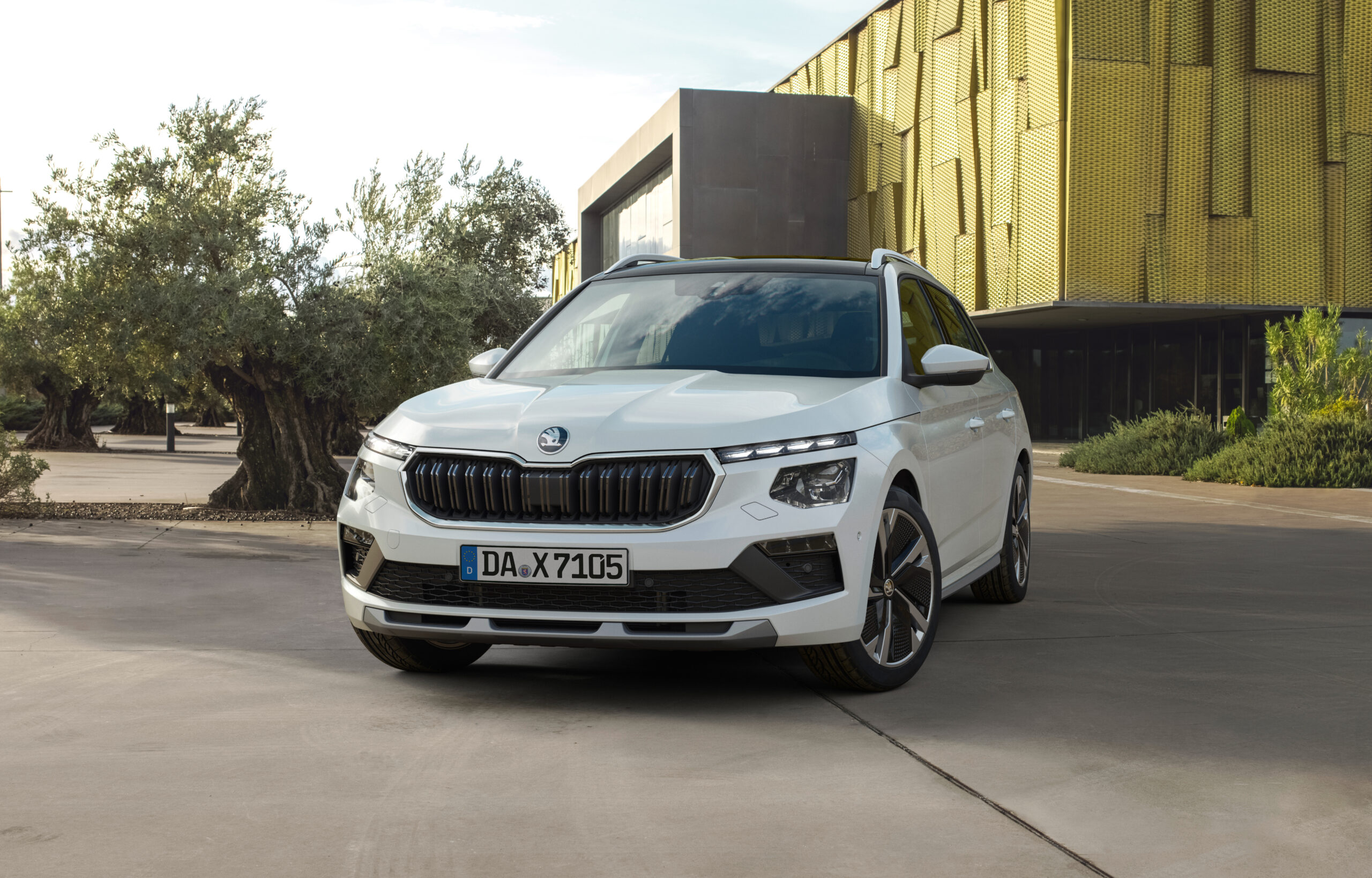 Auf dem Bild ist ein Skoda Kamiq zu sehen